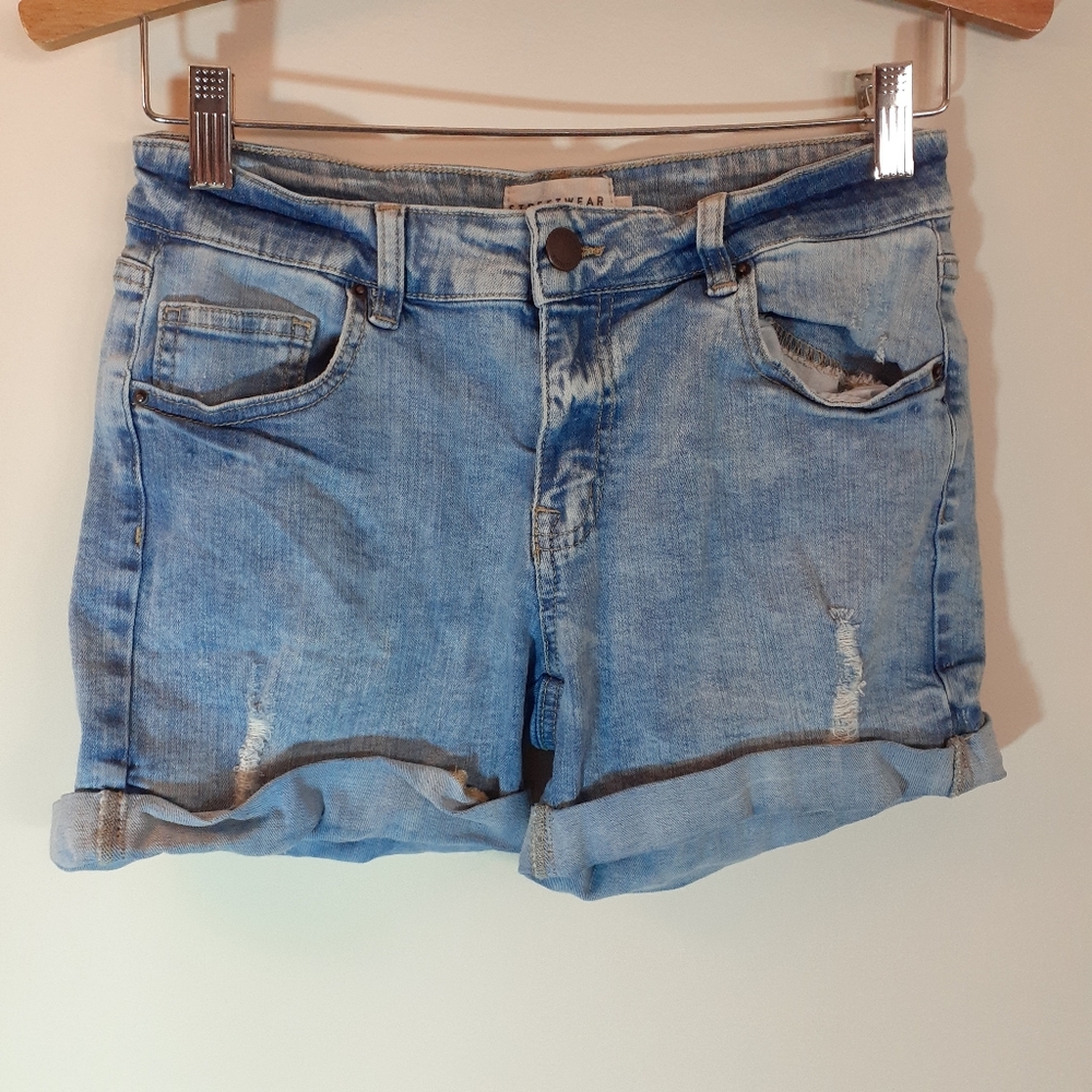 🎉 Streetwear Society women's High Rise jean shorts size 5